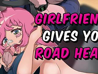 Sucking your cock during drive asmr thrill