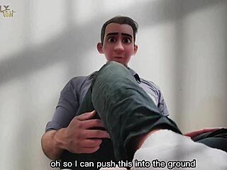 what's behind this police hentai interrogation?