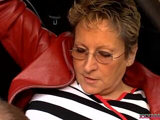 Blonde Milf Taxi Driver Fucks Stranger For Cum