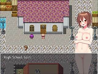 Hentai Girl Naked in Strange New World