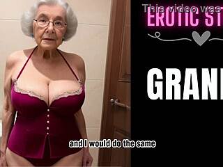 Granny gets pissed on for fetish thrill