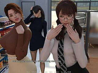 DOMINATRIX Rocks 3D Handjob Scene
