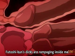 Hentai Teen Triple Penetrated in Uncensored Action