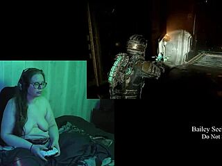 my bbw brunette naked in deadspace gameplay