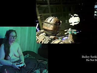 my bbw brunette naked in deadspace gameplay