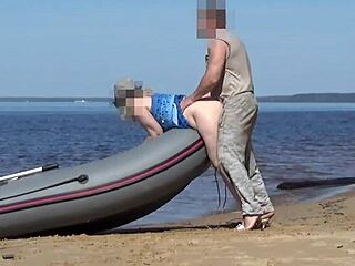 Tourist and Boatman Unleash Heat in Beachside Affair