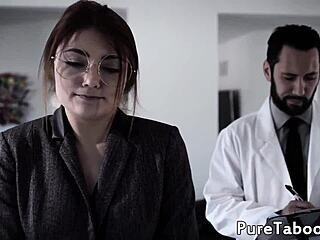 Glasses Teen Pounded Hard by Kinky Doctor