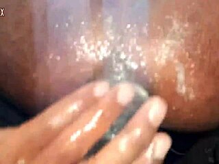 water bottle stretches my ass for bbc