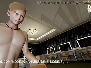 Lexi Fucked by Boss in 3D Changing Room