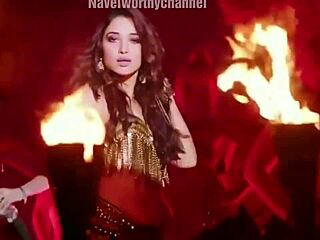 Tamanna’s Cheeky Navel Shake Turns Naughty