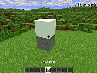 Realistic Minecraft with satisfying cum lava and wild destruction.