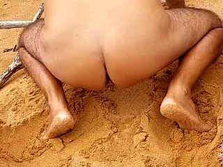Ladysilva’s Latina Gay Ass Tease at Beach