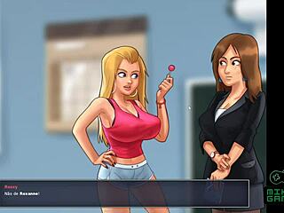 Summertime Saga Ep 60 - Helping Busty Milf In French Class