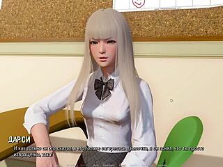 Teacher’s Boobs Ripped Open In Hentai Game