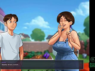 summertime saga diane jerks me in backyard
