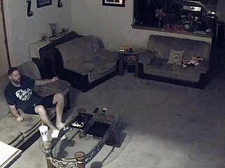 Cheating wife caught on hidden cam with lover
