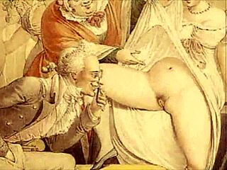 Vintage erotic art comes to life