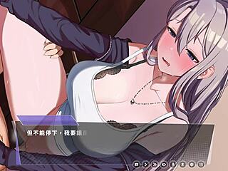 Ep10 anime couple's wall-pinned passionate thrusting love