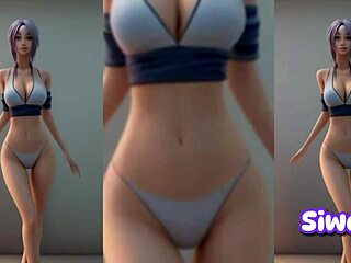 The boldest 3D girls dominate with fierce moves