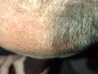 White guy sucking a verbal big black cock