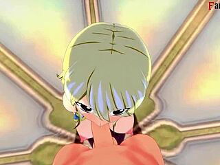 Lucy Heartfilia Sucks Cock in Fairy Tail Fantasy
