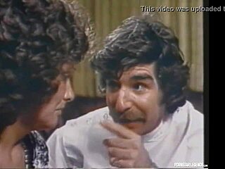 Hey, check Linda Lovelace in this classic scene, her blowjob is unreal till he cums! 😍