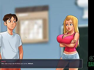 Summertime Saga's Secret Blonde Cheerleader Grind
