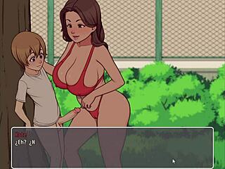 Ever played hentai with poolside spying?