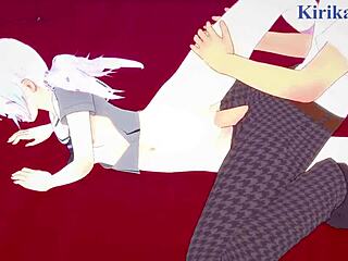Bunny girl Mikamo Neru fucked hard in hentai