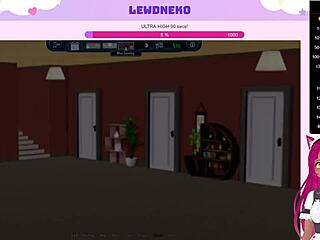 Cheeky Vtuber Lewdneko’s Harem Hotel Game
