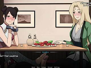 Naruto hentai game with tsunade handjob in public