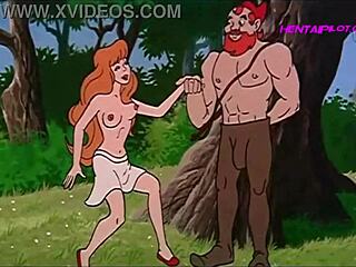 Little Red Riding Hood fucks vintage archer