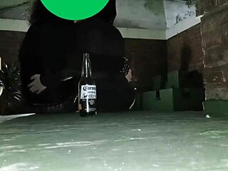 Crossdresser Dominates Petite Woman In Garden Fuck