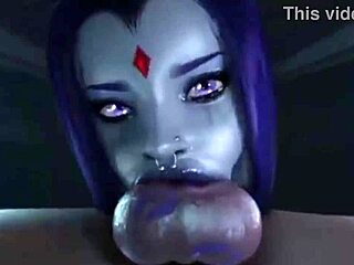 Raven X Widowmaker SFM Deepthroat Big Cock