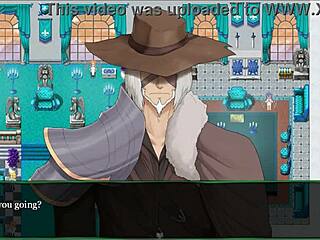 blonde angels tease in holy cathedral hentai game adventure