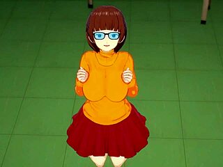 Velma dinkley fucks with tight pussy cosplay