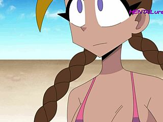 Nudist beach cartoon bans all clothes outright
