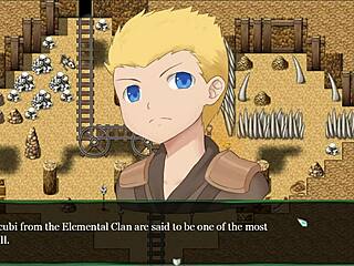 blonde angels tease in holy cathedral hentai game adventure