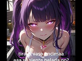 shogun raiden part 2 femdom anime jerk-off instructions hentai