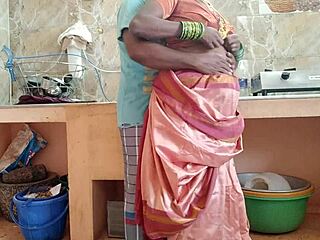 Desi Babe Kitchen Seduction