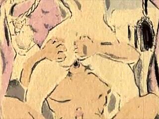 What’s hidden in this vintage erotic drawing?