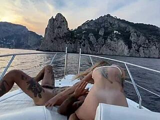 Fucking the Captain on Capri Boat Tour