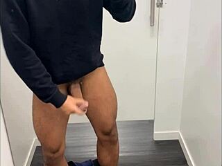 massive cock spied in mall changing room