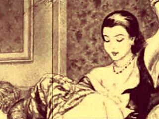 Hey, isn’t this vintage erotic illustration just pure classic heat?