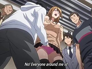 What’s behind her public bus fuck in hentai?