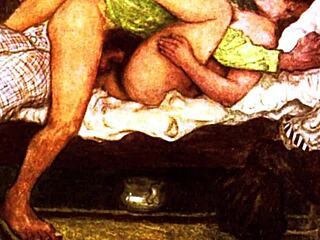 Vintage Erotic Drawings Come to Life in Retro Style