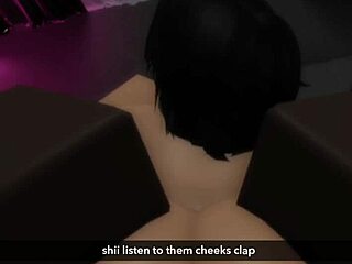 gay roblox slut cheats and cucks in wild anime compilation