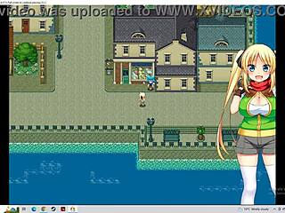 blonde treasure hunter clair fucked in first quest