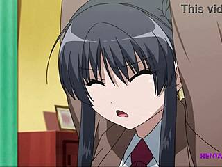 Female Classmate’s Brutal Hentai Creampie