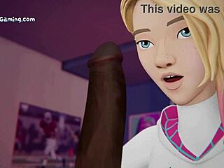 Spidey’s Gwen Stacy Doggy Creampie Shock